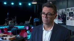 Burnham says united Ireland poll is 'off the table' during first NI visit